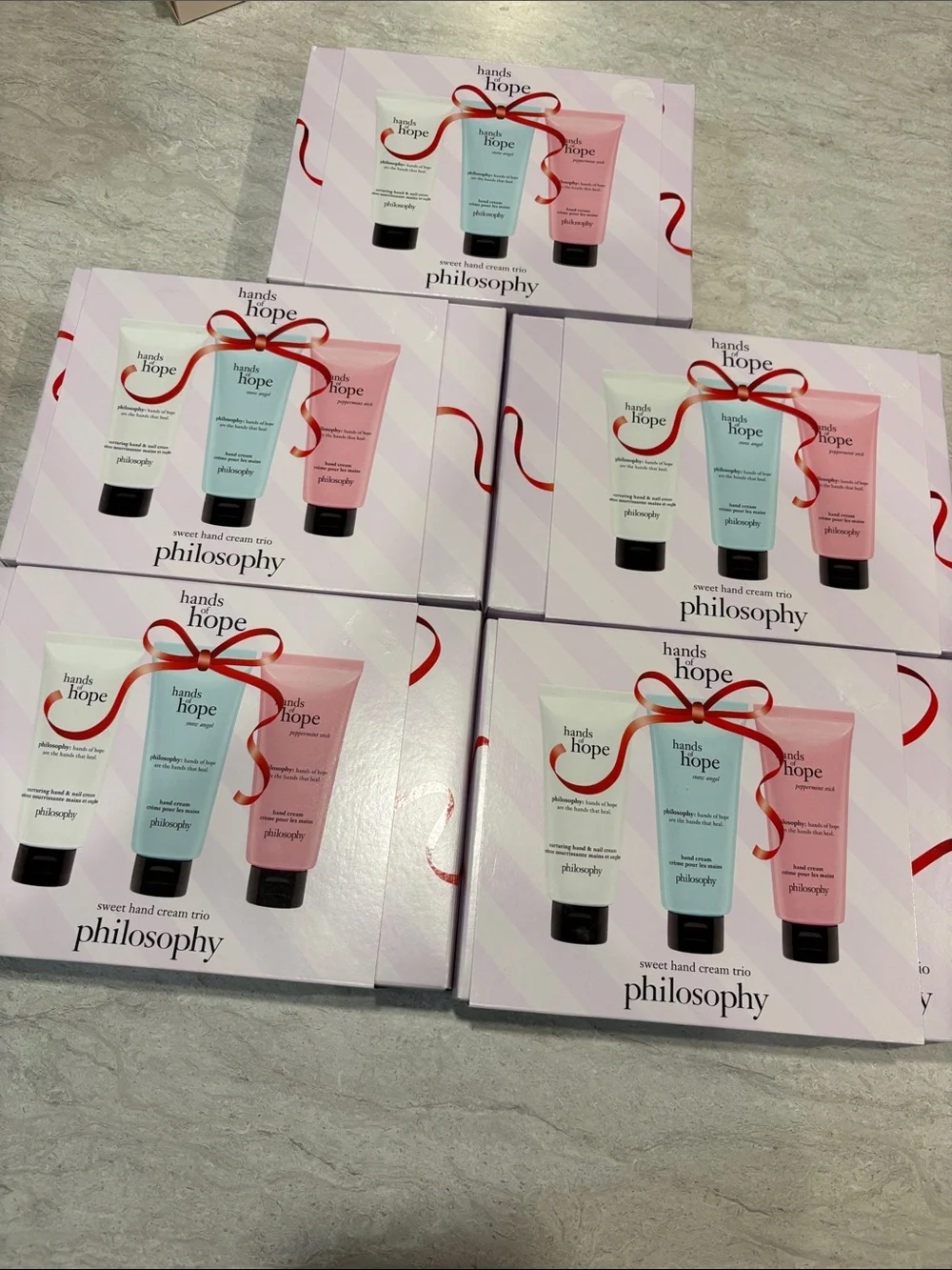 Philosophy Hands of Hope Hand Cream Trio - Pastel Pink & Light Blue